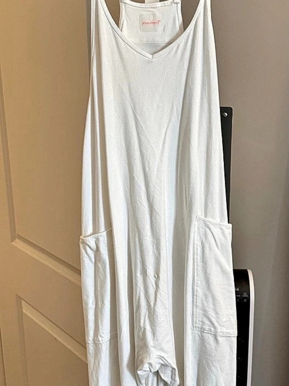 Free People FP Movement Hot Shot Onesie White